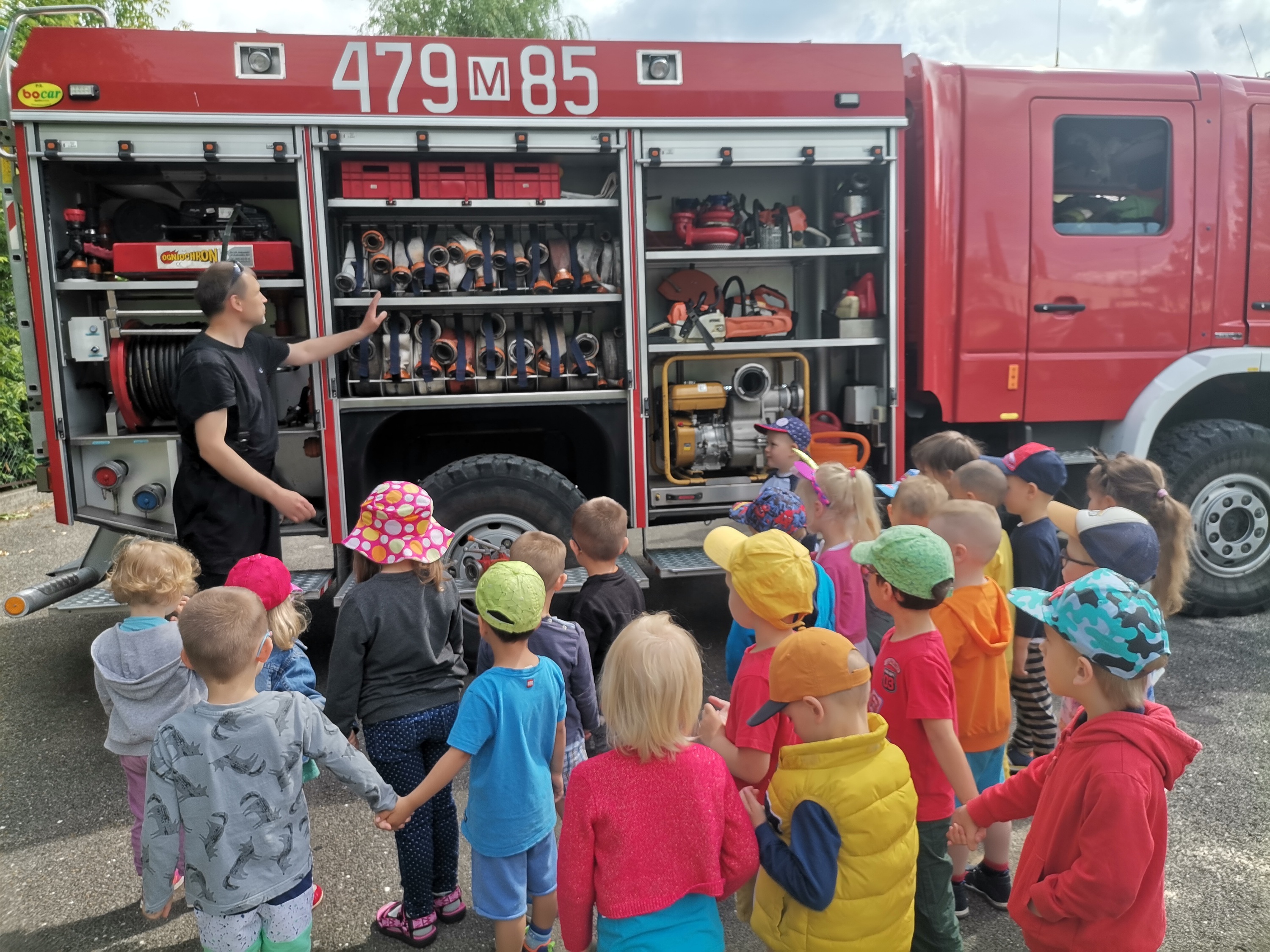 Ikona do artykułu: Wizyta Strażaków w przedszkolu