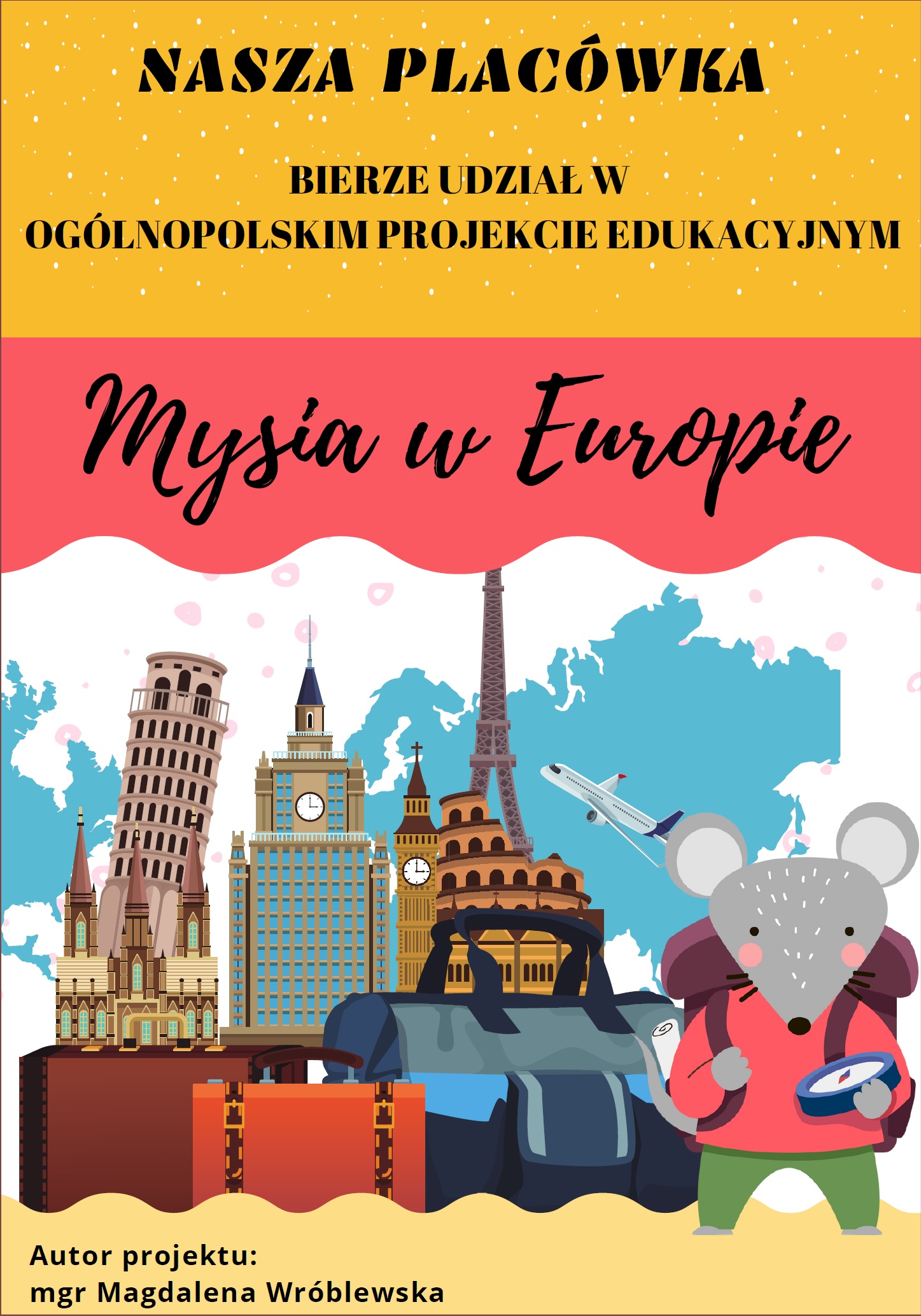 Ikona do artykułu: "Mysia w Europie" - Ogólnopolski Projekt Edukacyjny